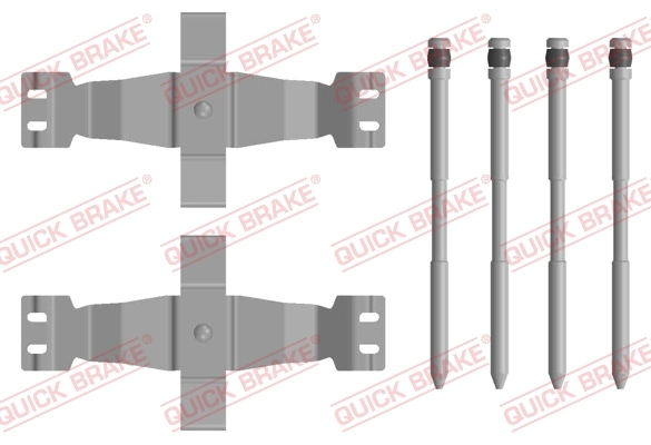 Accessory Kit, disc brake pad